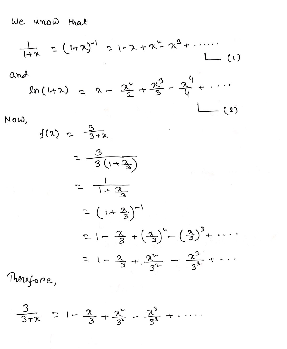 Calculus homework question answer, step 1, image 1